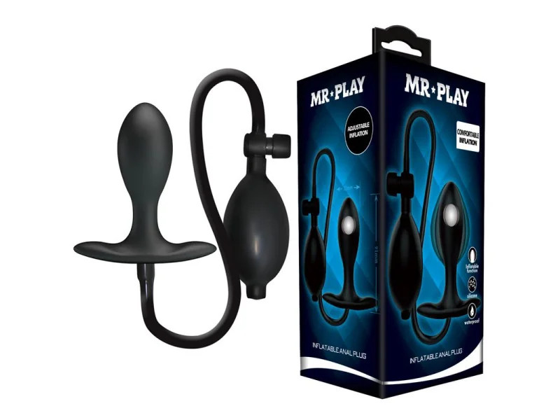 Plug Anal con Inflado y Bola Interna Plug Anal con Inflado y Bola Interna