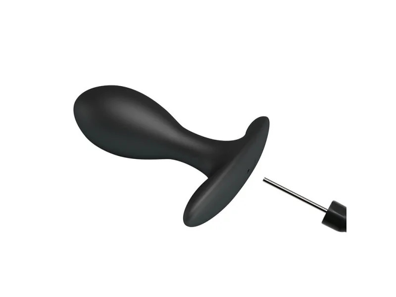 Plug Anal con Inflado y Bola Interna