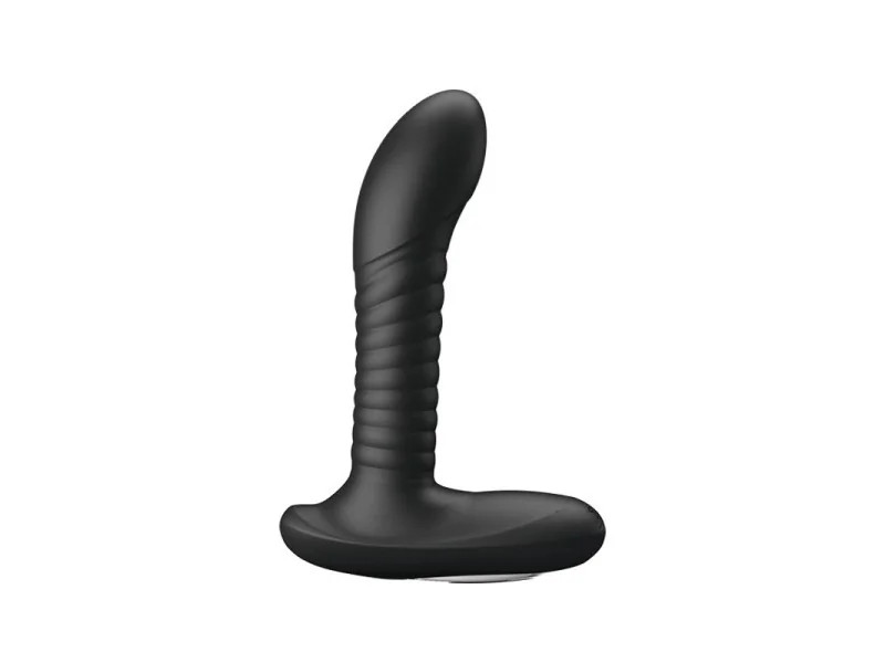 Masajeador Prostatico con Vibracion y Bolas Rotadoras