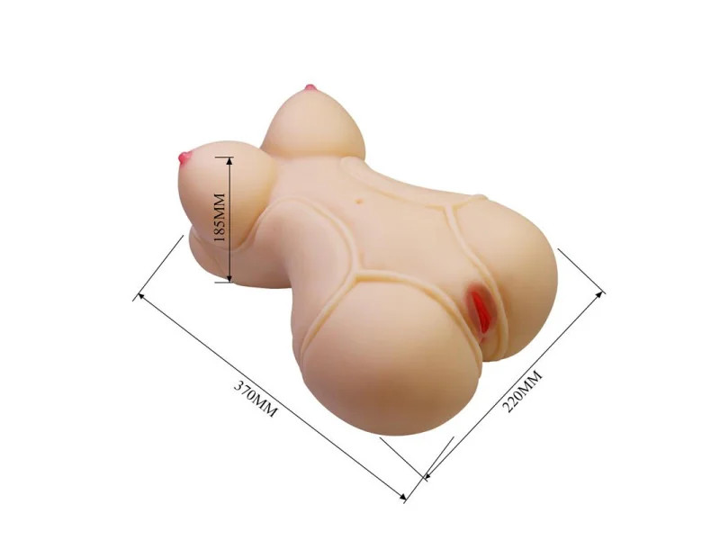 Masturbador Vagina y Ano 5 kg