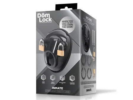 Inmate Jaula para el Pene con Espaciadores