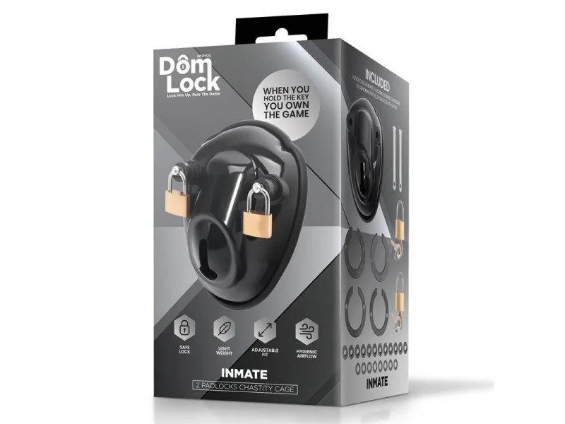 Inmate Jaula para el Pene con Espaciadores