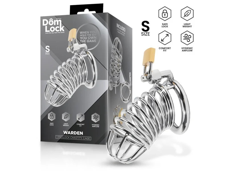 Warden Jaula para el Pene Talla S