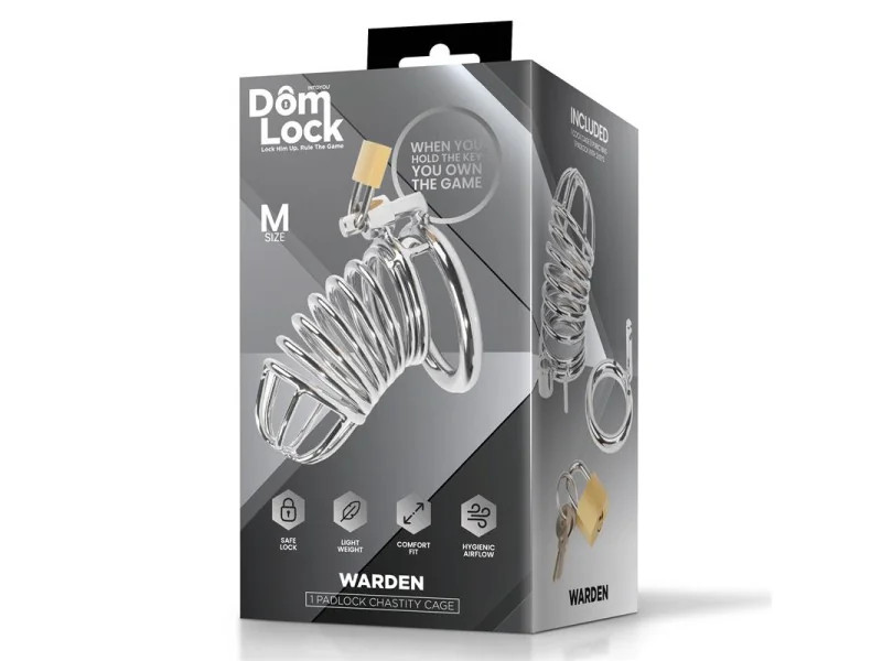 Warden Jaula para el Pene Talla M