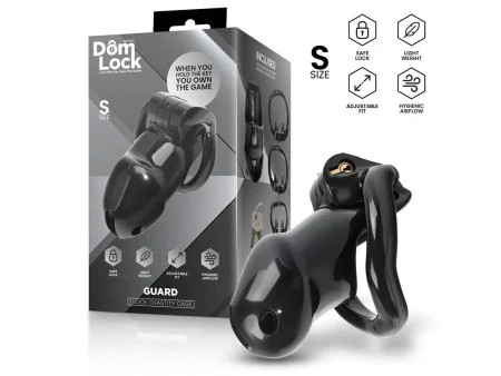 Guard Jaula para el Pene con Candado Interno Talla S