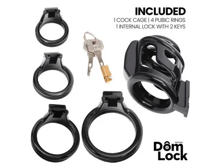 Bars Jaula para el Pene con Candado Interno