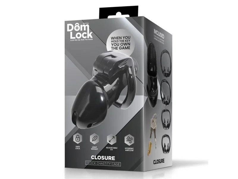 Closure Jaula para el Pene con Candado Interno