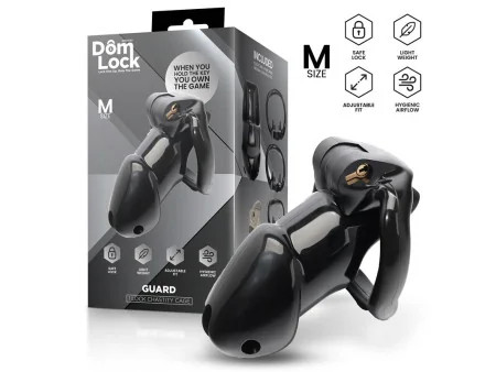 Guard Jaula para el Pene con Candado Interno Talla M