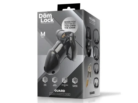 Guard Jaula para el Pene con Candado Interno Talla M
