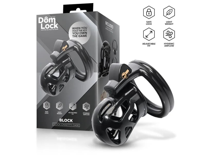 Block Jaula para el Pene con Candado Interno