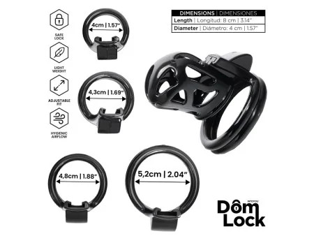 Block Jaula para el Pene con Candado Interno