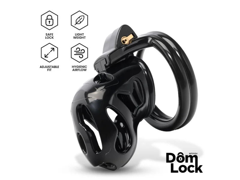 Parole Jaula para el Pene con Candado Interno