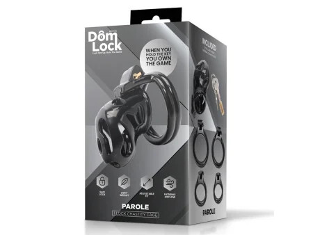 Parole Jaula para el Pene con Candado Interno