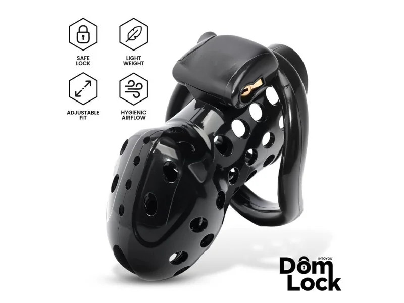 Convict Jaula para el Pene con Candado Interno