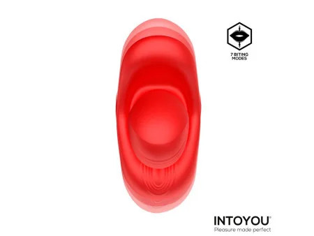 Vyron Vibrador con Thrusting y Biting Mordisqueo