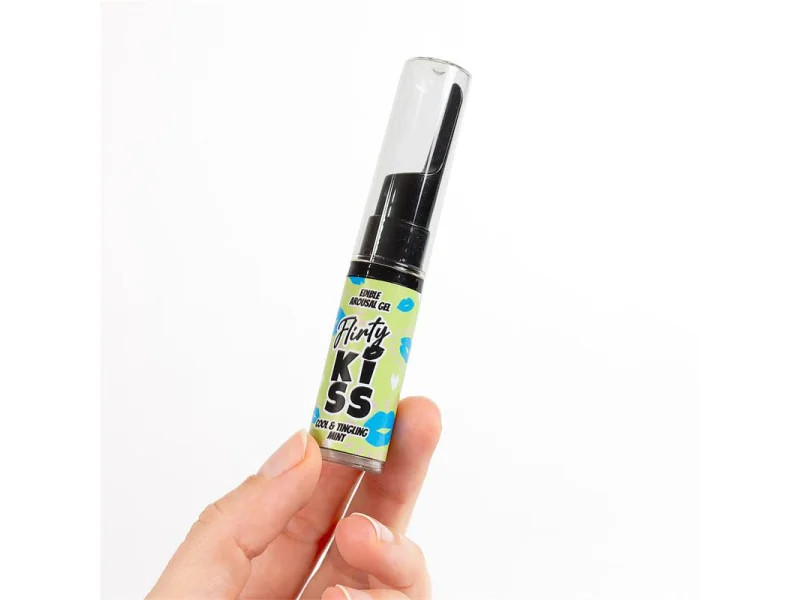Flirty Kiss Geles para Sexo Oral Fresa y Menta 2x8gr
