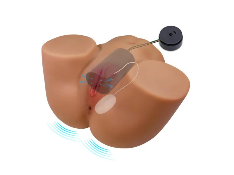Masturbador con Vibracion Efecto Succion y Voz 55 kg