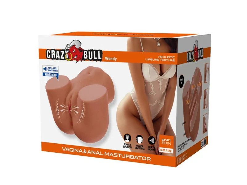 Masturbador con Vibracion Efecto Succion y Voz 11 kg