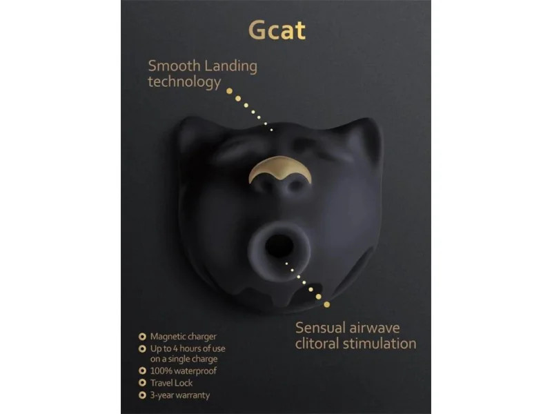 Gcat Succionador de Clitoris Mystic Noir