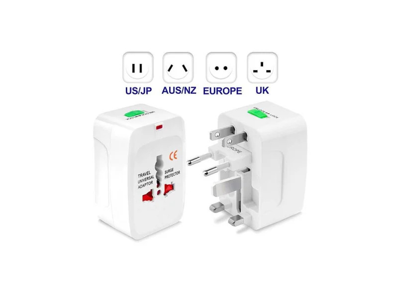 Adaptador Universal de Viaje US AU UK EU