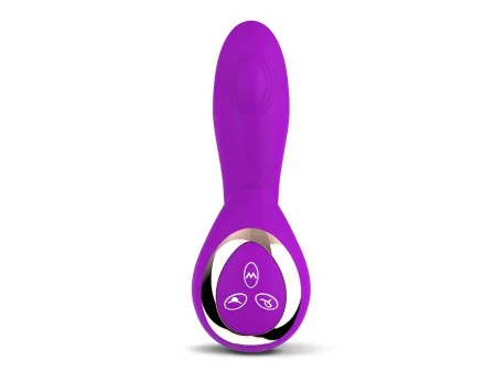 No TwentyOne Vibrador con Bola Pulsante y Lengua Estimuladora
