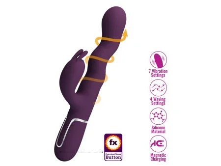 Laursen Vibrador con Movimiento Ondulante