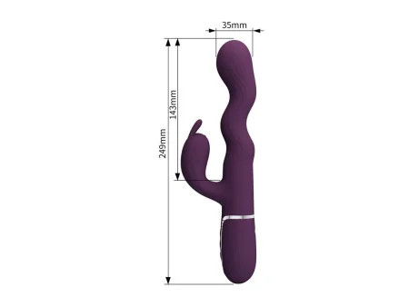 Laursen Vibrador con Movimiento Ondulante