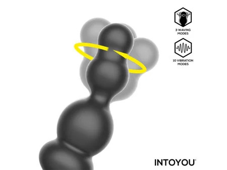 Klark Plug Anal Oscilante con Vibracion y Control Remoto