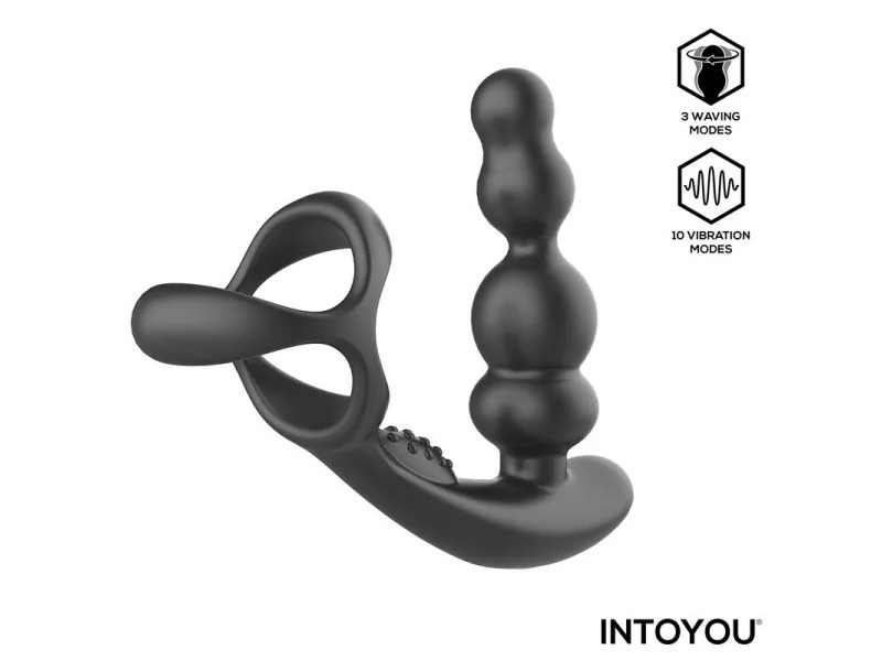 Klark Plug Anal Oscilante con Vibracion y Control Remoto