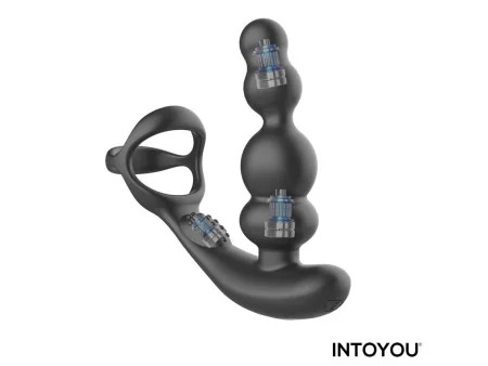 Klark Plug Anal Oscilante con Vibracion y Control Remoto