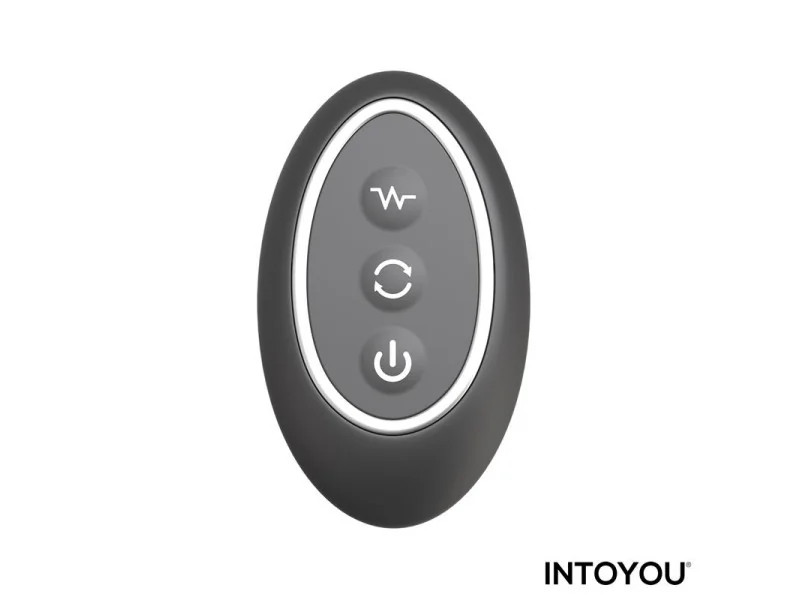 Klark Plug Anal Oscilante con Vibracion y Control Remoto