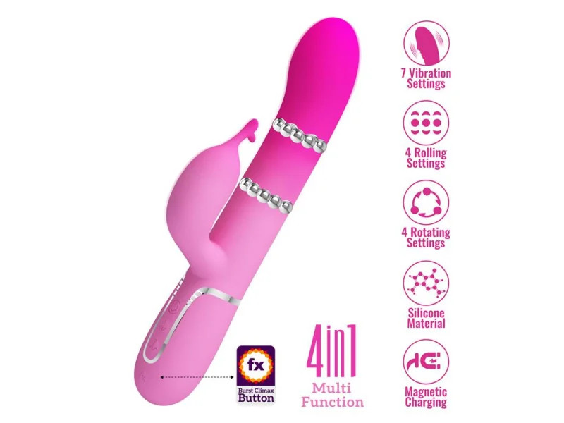 Shima Vibrador con Bolas Rotadoras