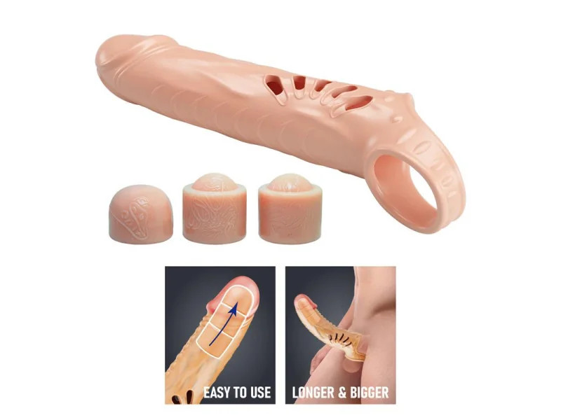 Funda para el Pene con Extensores