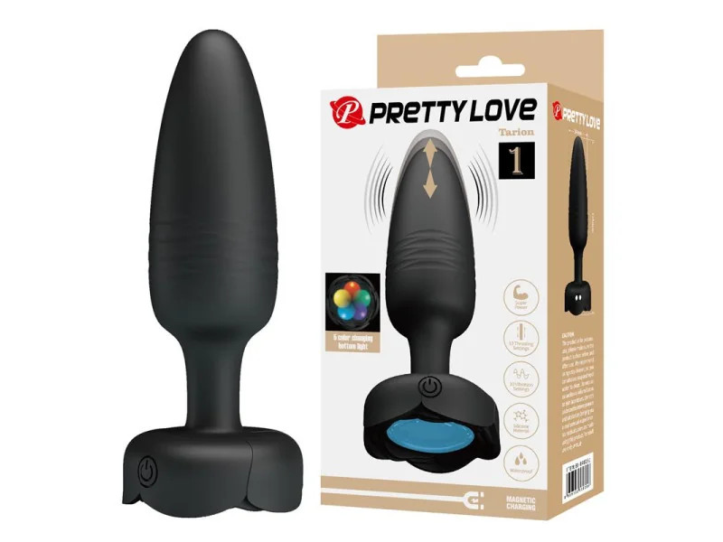 Tarion Plug Anal con Vibracion y Thrusting