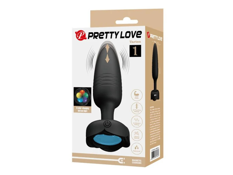 Tarion Plug Anal con Vibracion y Thrusting