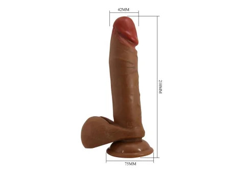 Abel Vibrador Realista con Rotacion y Thrusting
