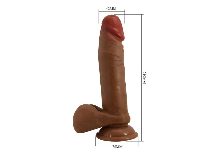 Abel Vibrador Realista con Rotacion y Thrusting