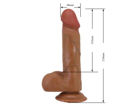 Bahamut Dildo Realista Piel Deslizante 85