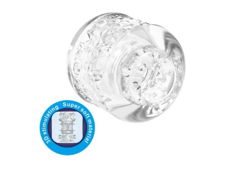 Crystle 3d Masturbador Doble Entrada