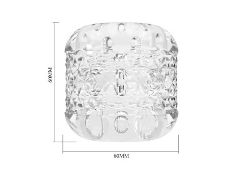 Crystle 3d Masturbador Doble Entrada