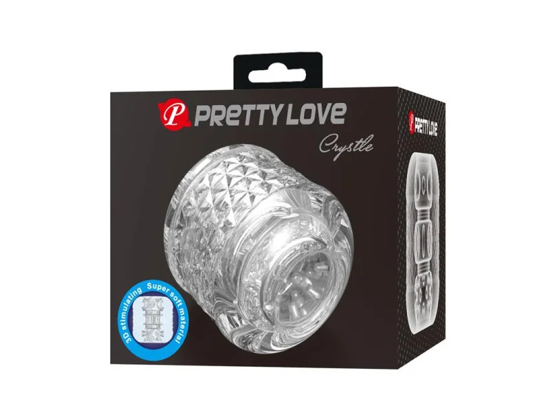 Crystle 3d Masturbador Doble Entrada