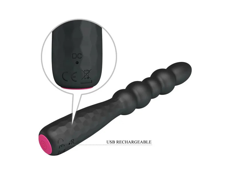 Vibrador Anal Flexible