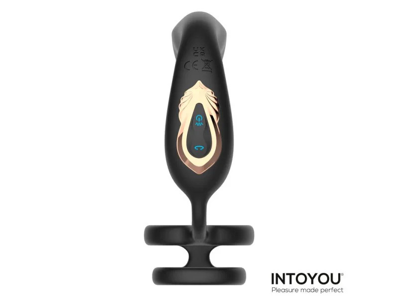 Bruce Masajeador Prostatico 360º y Doble Anillo con Vibracion