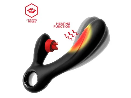 Niza Vibrador con Calor y Triple Lengua Estimuladora de Clitoris Niza Vibrador con Calor y Triple Lengua Estimuladora de Clitoris