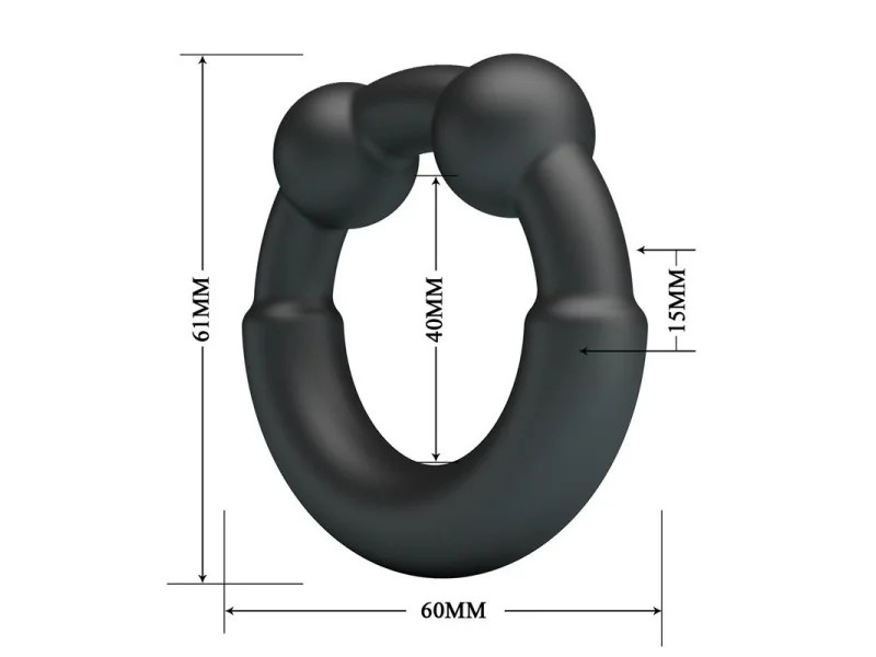 Meco Anillo para el Pene Silicona Mod 15