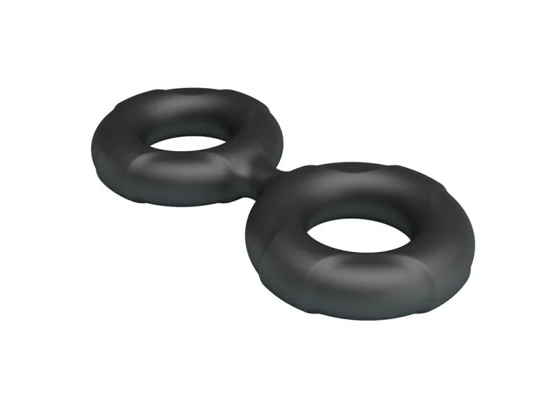 Radwan Anillo para el Pene Doble Silicona Mod 19