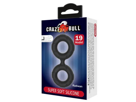 Radwan Anillo para el Pene Doble Silicona Mod 19