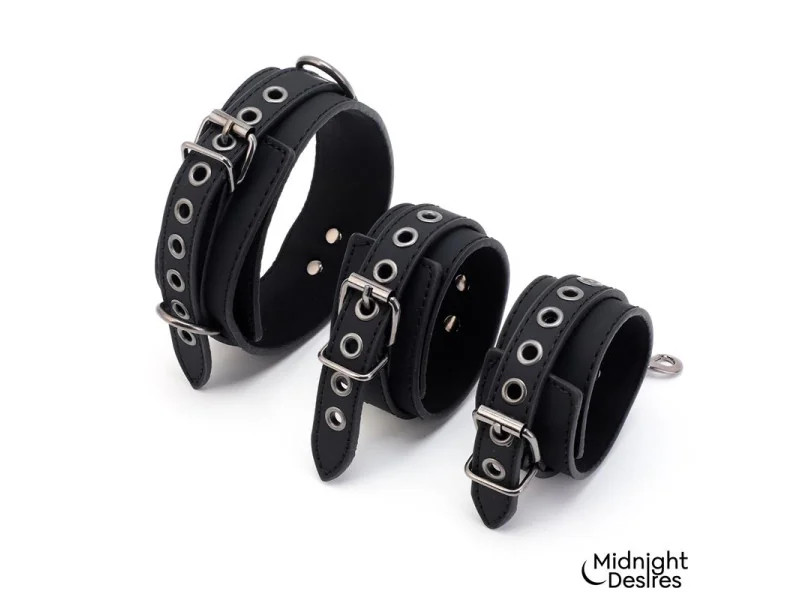 Set de Restricciones con Collar y Esposas