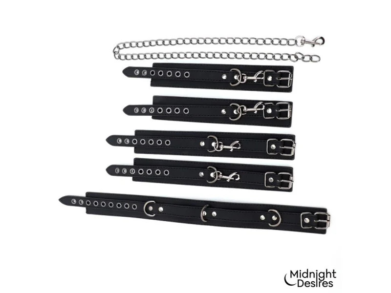 Set de Restricciones con Collar y Esposas