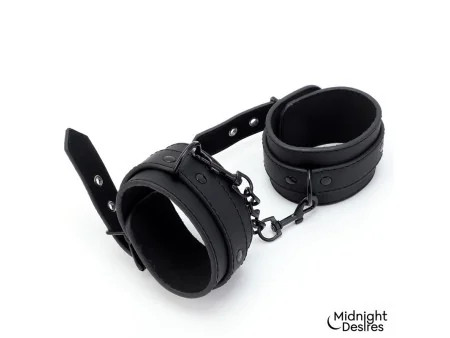 Set de Restricciones con Esposas y Collar con Correa Set de Restricciones con Esposas y Collar con Correa